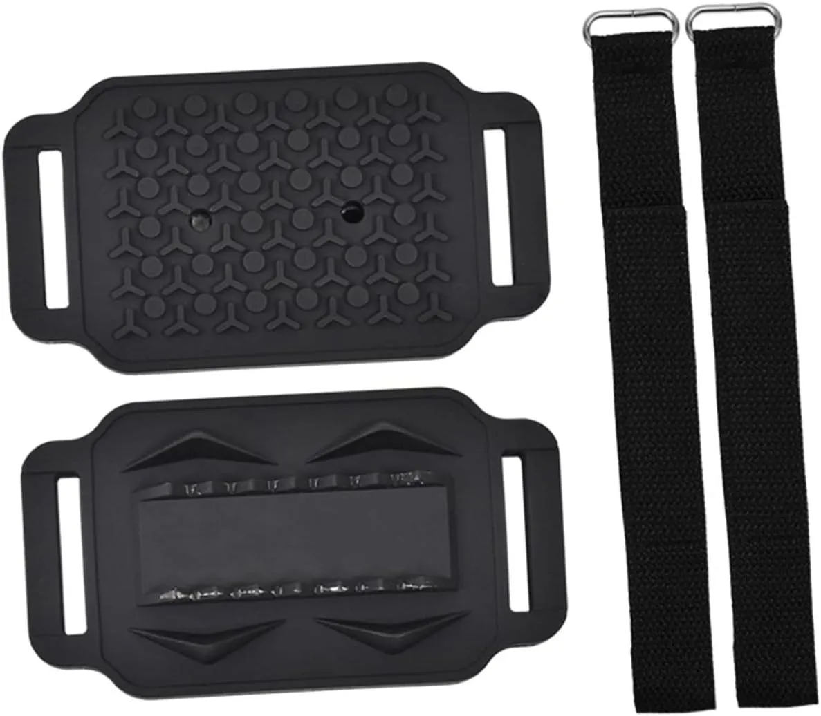 1 Pair Anti-Skate Claws Ice Grippers for Boots Non-Skid Climbing Shoe Traction Light Weight Ice Cleats for Snow and Ice
