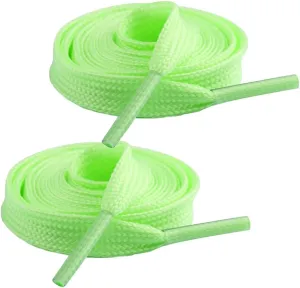 1 Pair Elastic Luminous Shoelaces for Sneakers Sports Shoes Laces Glow in The Dark