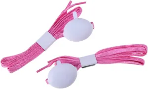 1Pair LED Light Up Shoelaces Flashing Pink Shoestrings for Parties Cycling Dancing Running Modes Compatible with Sneakers Canvas Boots