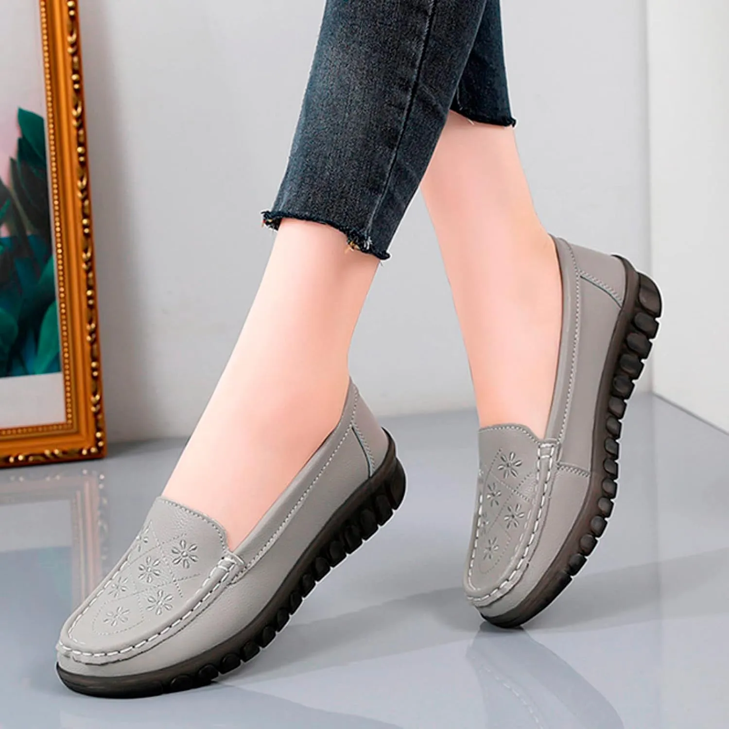 Barefoot Shoes Women Fashion Sneakers for Women 2024 Black Loafers Women Closed Head Cute Cozy Christmas Running Shoes Women Wide Toe Box Trendy Casual