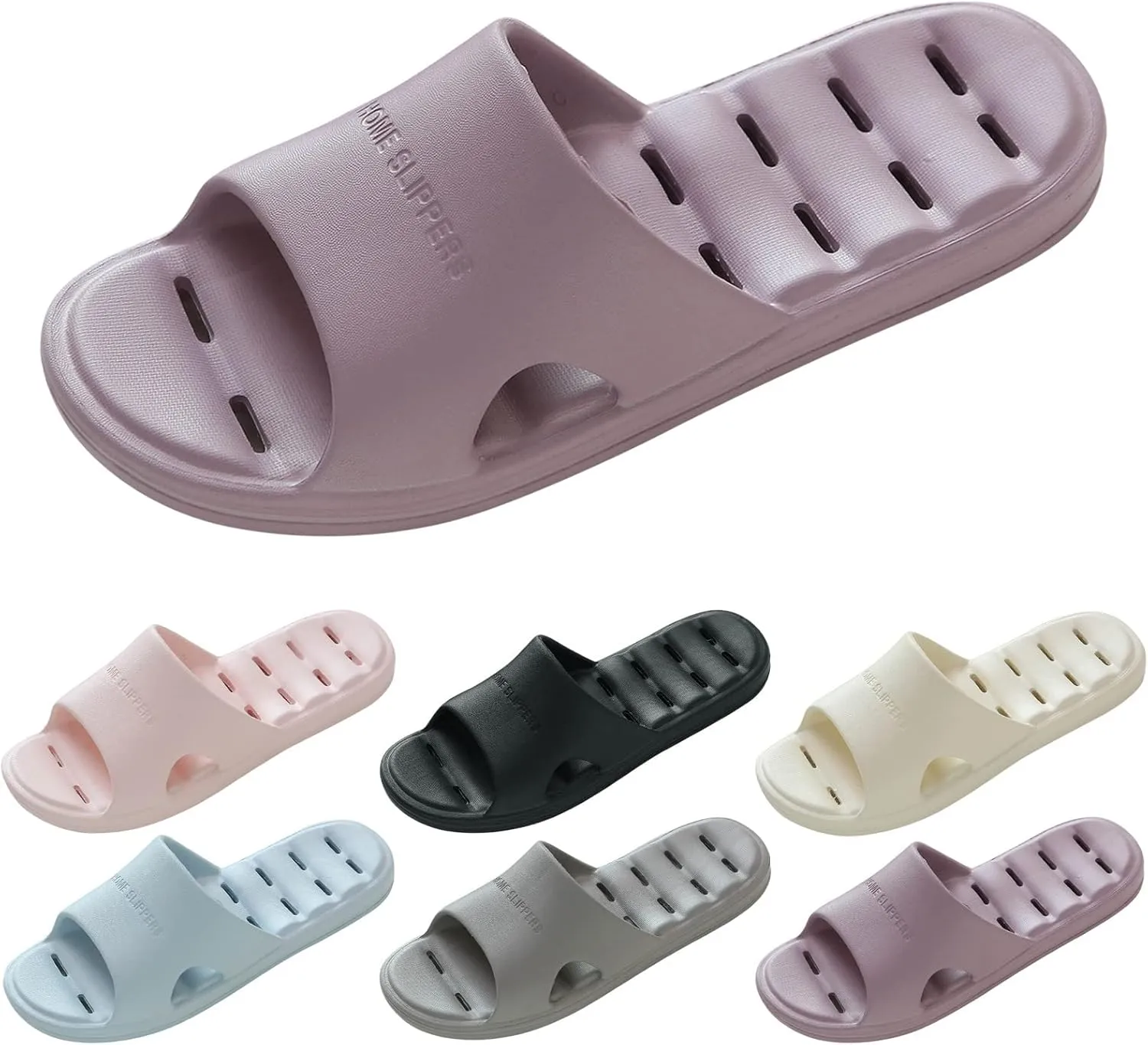 Bathroom Slippers Comfortable Quick Drying Shower Slippers Cloud Sandals Comfy Indoor Outdoor Slides Unisex