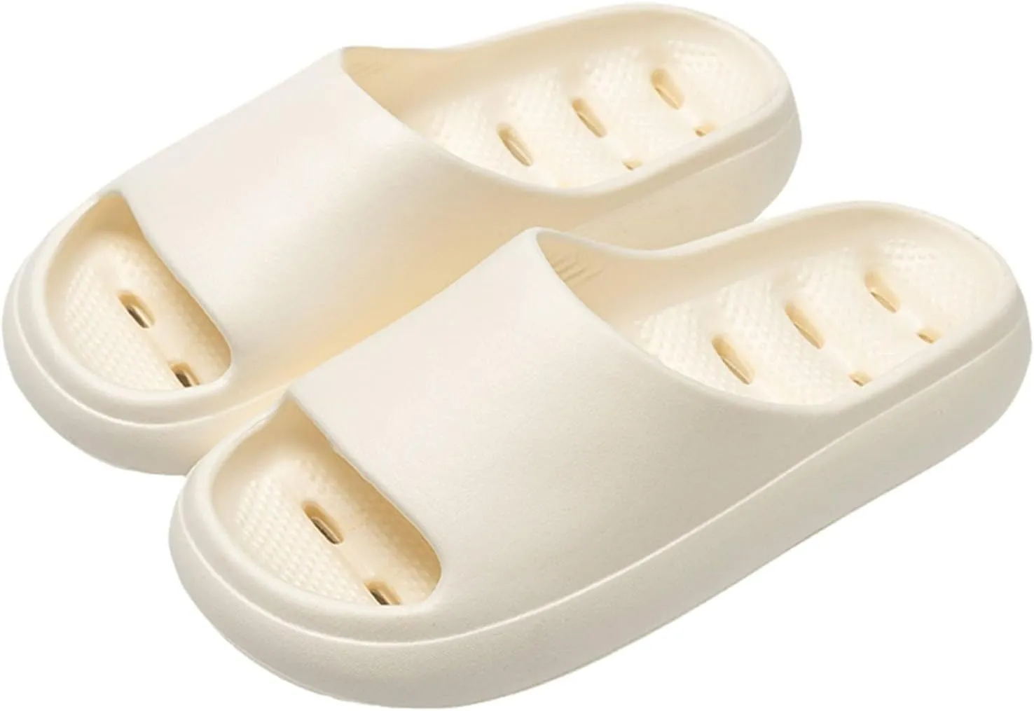 Bathroom Slippers Men Womens Slides Mens Shower Shoes Shower Shoes Women Ultra Comfort Drainage Hole Quick Drying Slippers