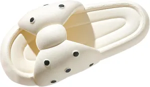 Bathroom Slippers Non-Slip Pool Beach Bathroom Travel Slippers Arch Support Slides for Women and Mens