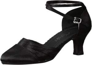 Block Heels for Women Latin Dance Shoes Chunky Heeled Ballroom Tango Strappy Heels Party Sequin Dance Shoes
