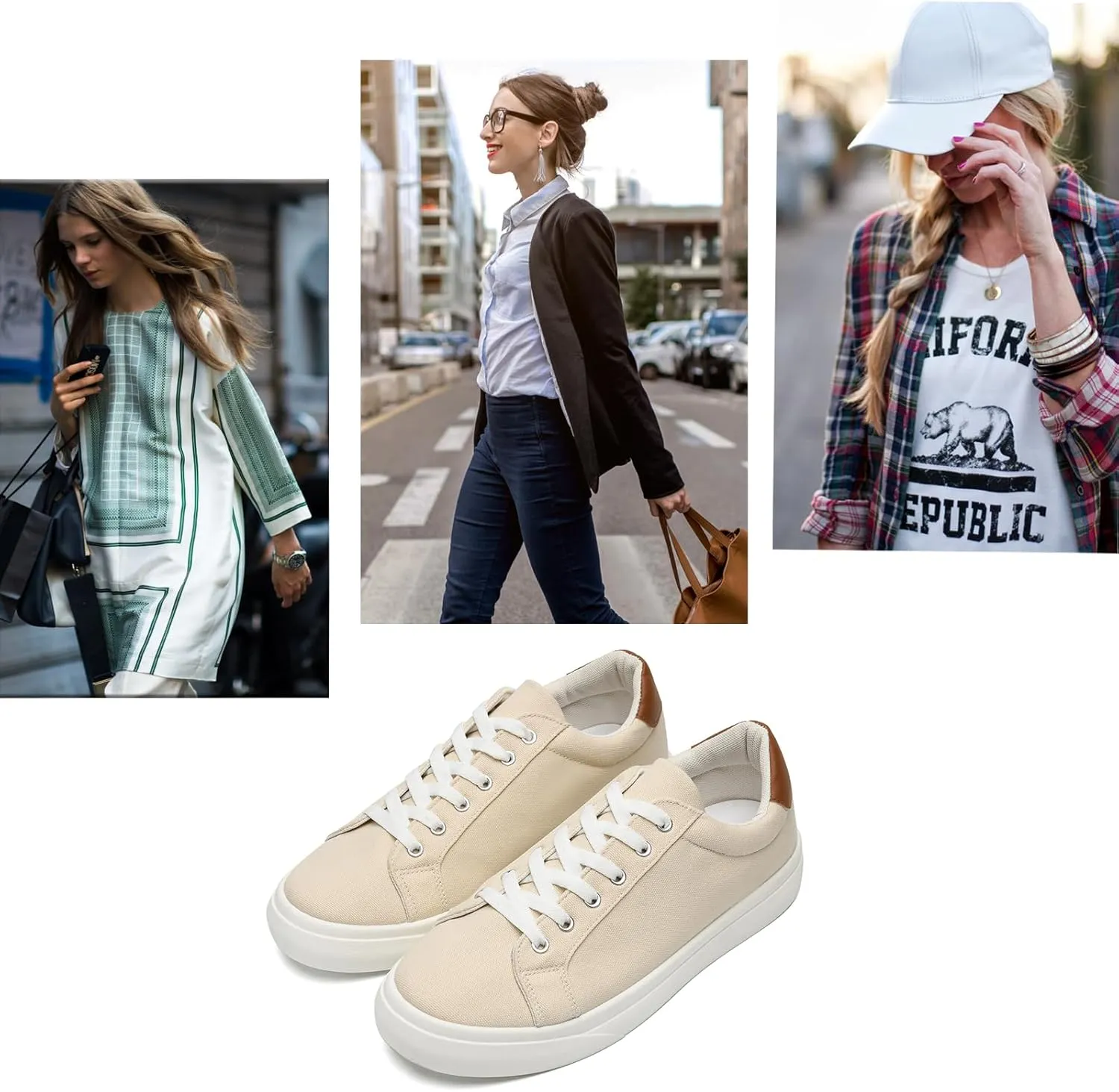 Canvas Shoes for Women and Men Low Top Lace Up Shoes Comfortable Tennis Shoes, Women's Fashion Sneakers Classic Casual Shoes