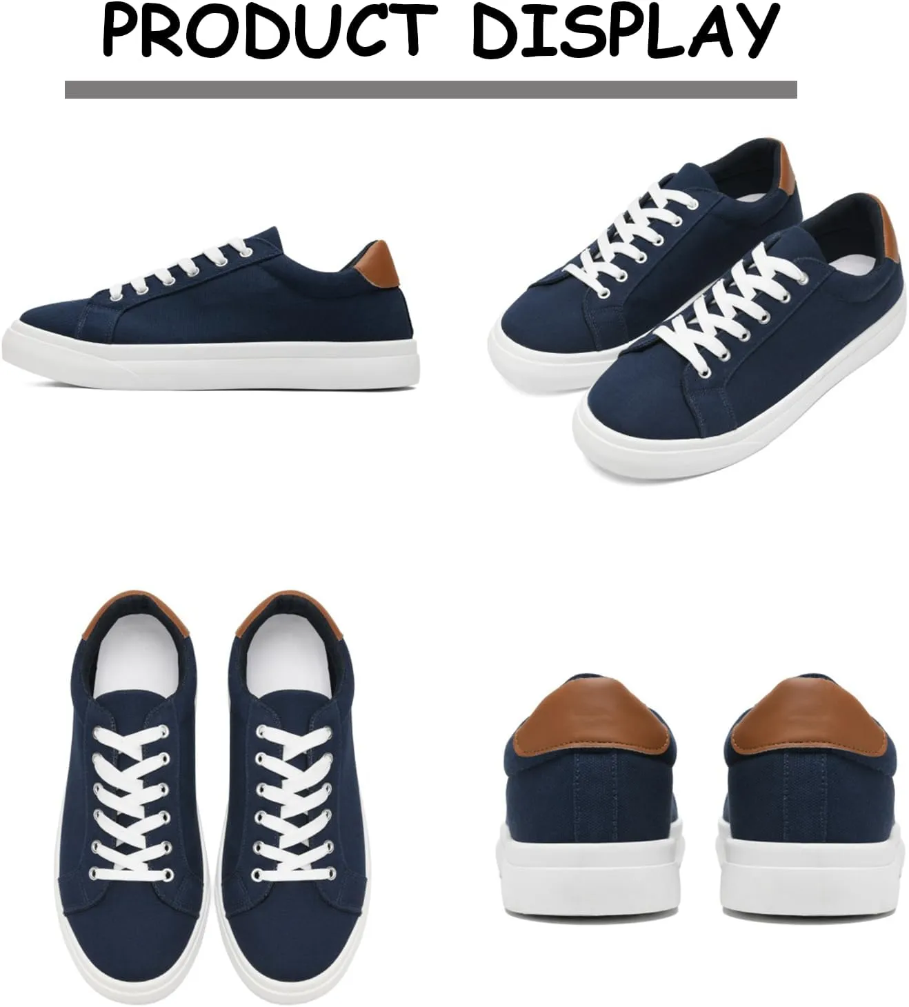 Canvas Shoes for Women and Men Low Top Lace Up Shoes Comfortable Tennis Shoes, Women's Fashion Sneakers Classic Casual Shoes