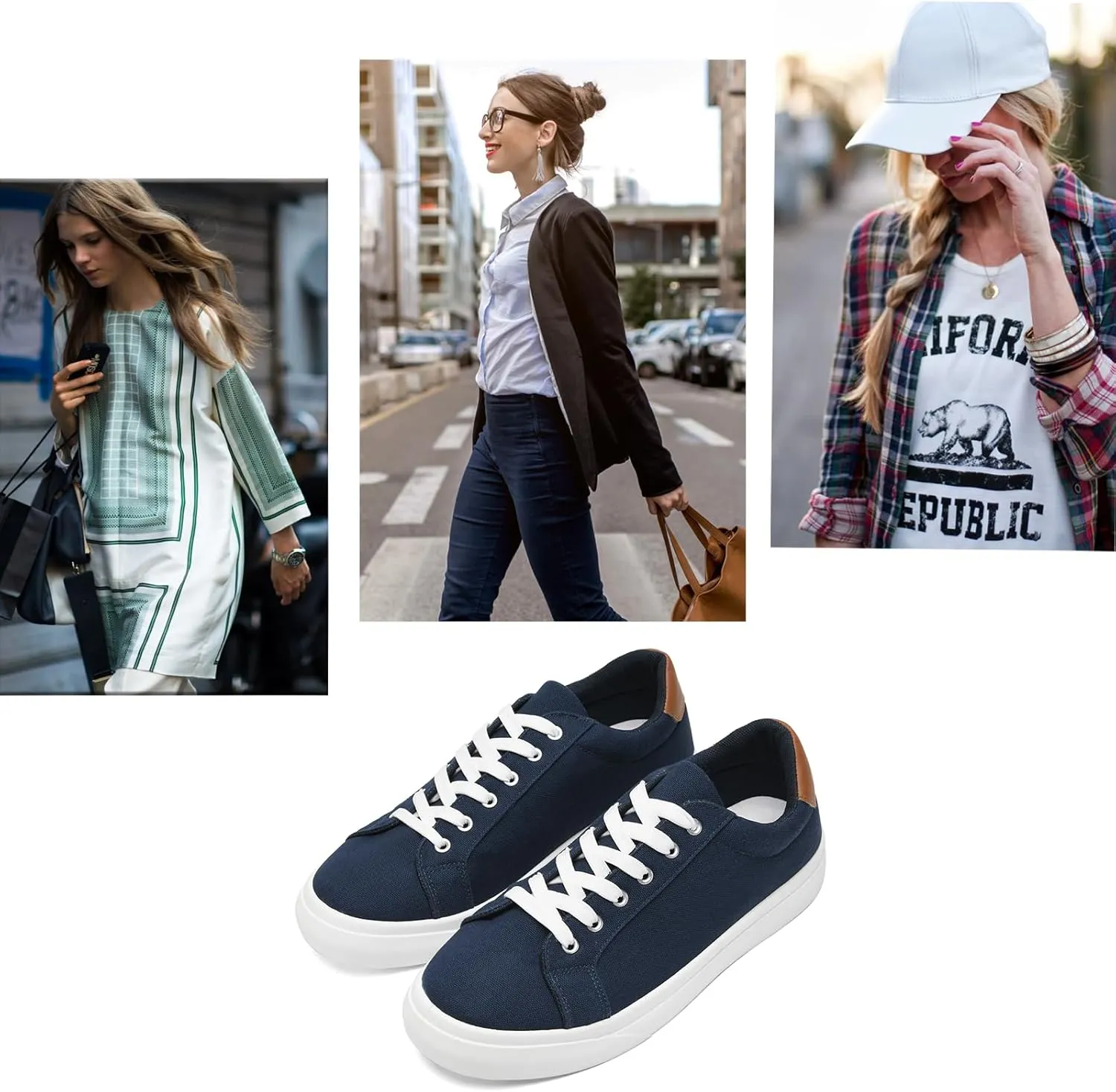 Canvas Shoes for Women and Men Low Top Lace Up Shoes Comfortable Tennis Shoes, Women's Fashion Sneakers Classic Casual Shoes