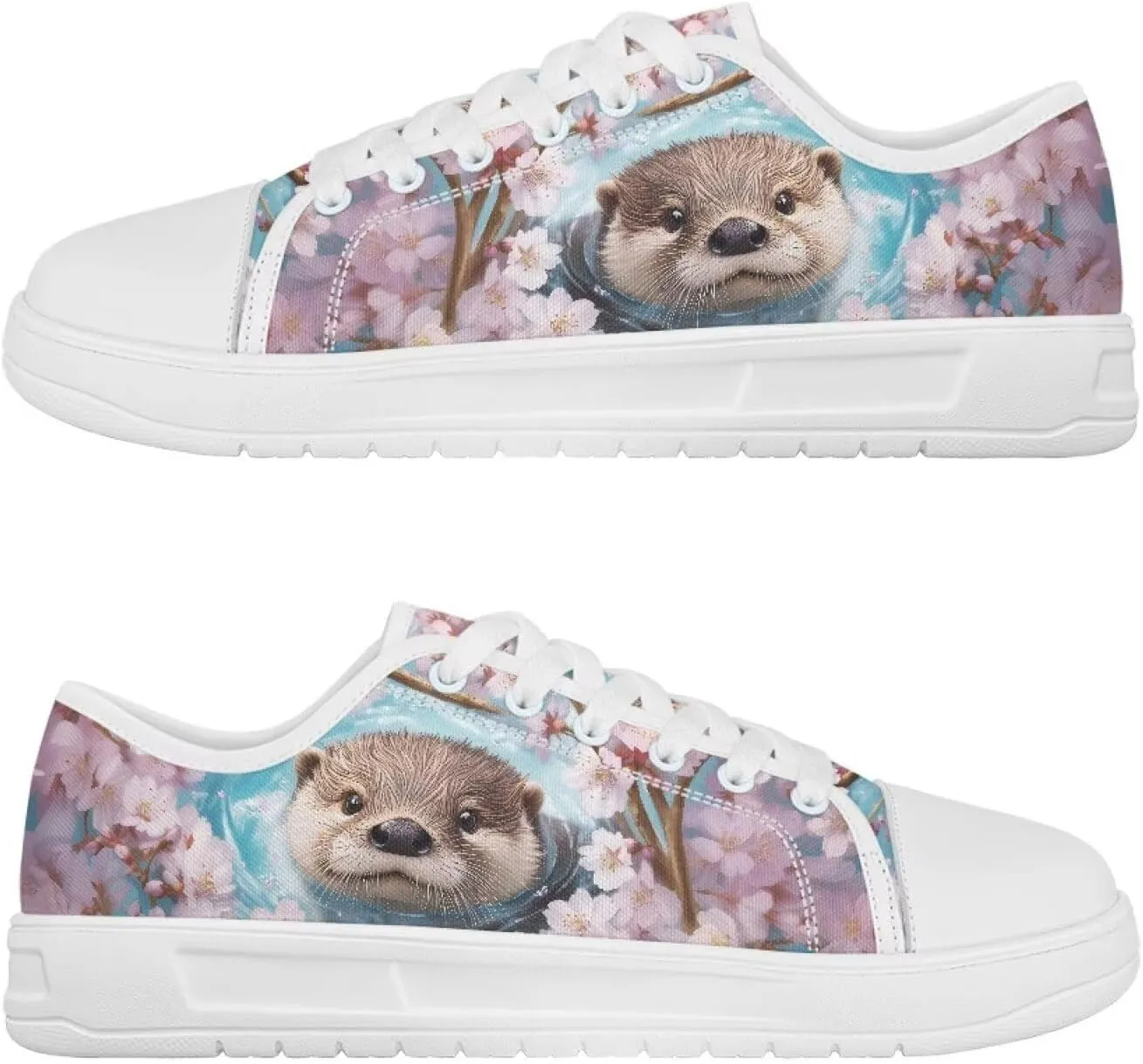 Canvas Shoes for Women Low Top Sneakers Girls Fashion Shoes Classic Comfortable Tennis Lace up Canvas Sneakers