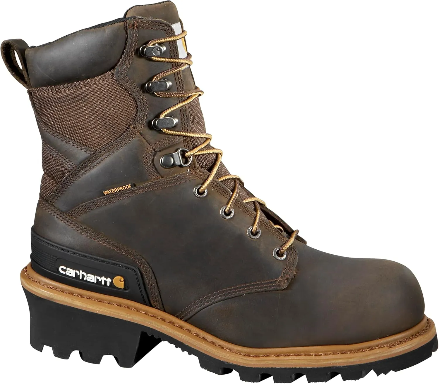 Carhartt Men's Waterproof 8" Climbing Composite Toe Work Boot