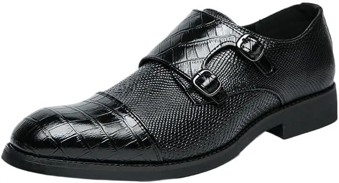Classic Slip-On Formal Tuxedo Shoes Men's Breathable Oxfords Formal Dress Wedding Dress Shoes Fashion Casual New Business Shoes Genuine Leather Dress Formal Shoes for Men