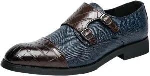 Classic Slip-On Formal Tuxedo Shoes Men's Breathable Oxfords Formal Dress Wedding Dress Shoes Fashion Casual New Business Shoes Genuine Leather Dress Formal Shoes for Men