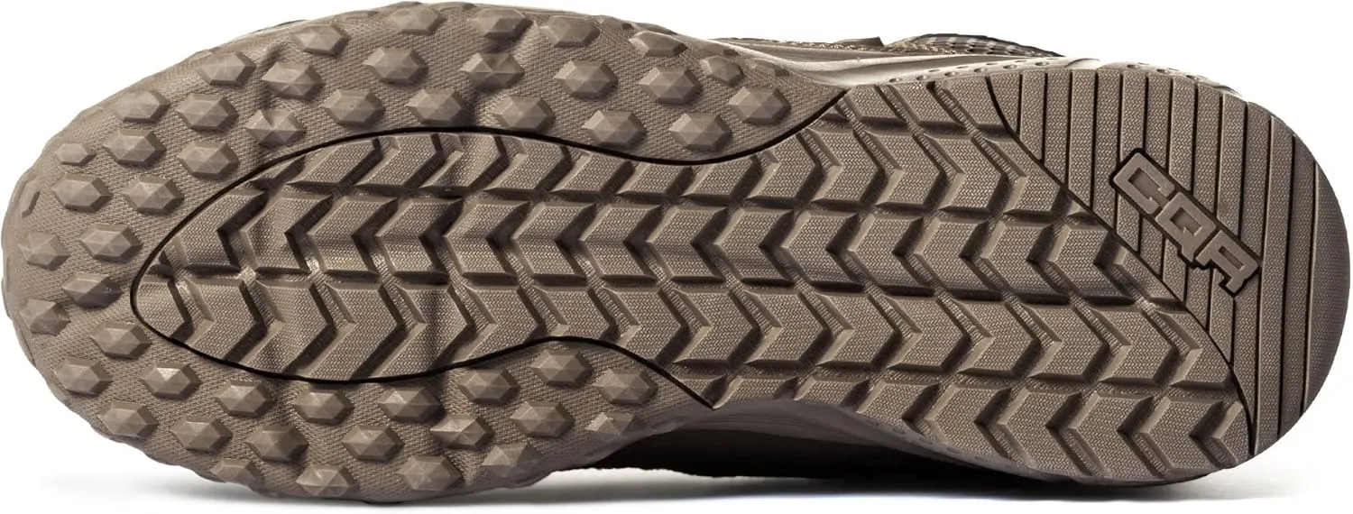 CQR Men's Military Tactical Boots, Lightweight 6 Inches Combat Boots, Durable EDC Outdoor Work Boots