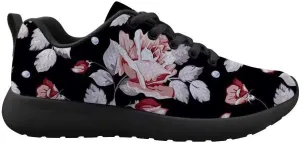 Dellukee 2019 Fashion Running Shoes Women Black Casual Non Slip Wide Width Sneakers