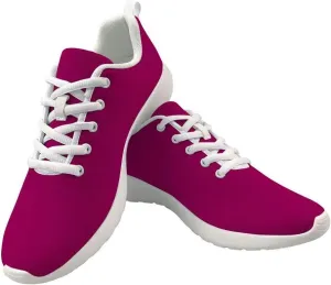 Dellukee Fashion Shoes for Women Men White Bottom Lace Up Casual Non Slip Wide Width Sneakers
