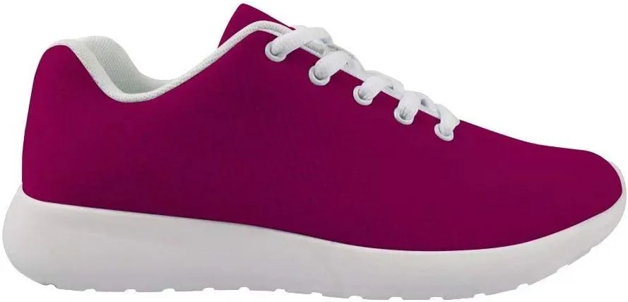 Dellukee Fashion Shoes for Women Men White Bottom Lace Up Casual Non Slip Wide Width Sneakers