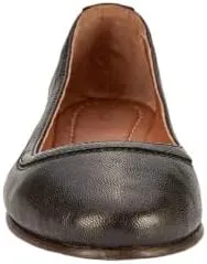 Frye Carson Ballet Flats for Women Featuring Premium Tumbled Leather with Leather Lining and Leather Outsole  3/8" Heel