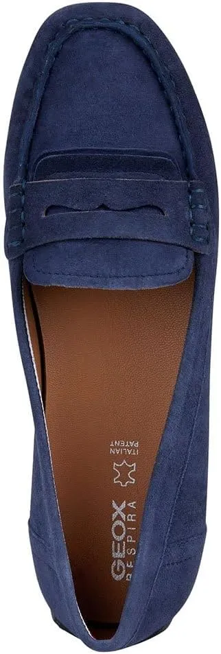 Geox Women's Leather Moccasin Shoe