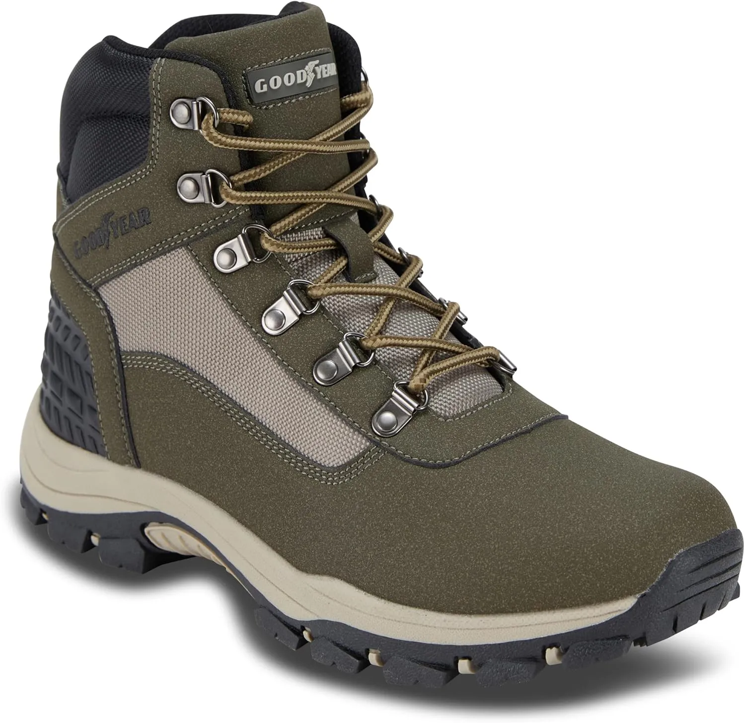 Goodyear Men's Montana Work Boot  Rugged & Durable Lace-Up Boots for Work & Hiking