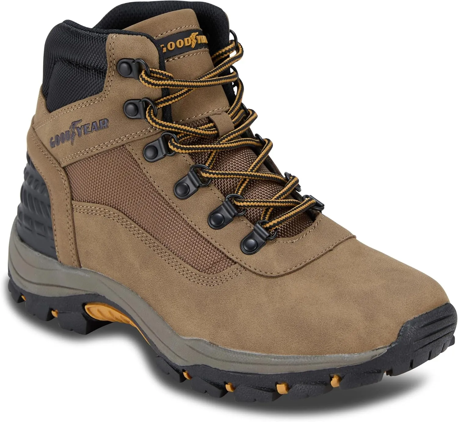 Goodyear Men's Montana Work Boot  Rugged & Durable Lace-Up Boots for Work & Hiking