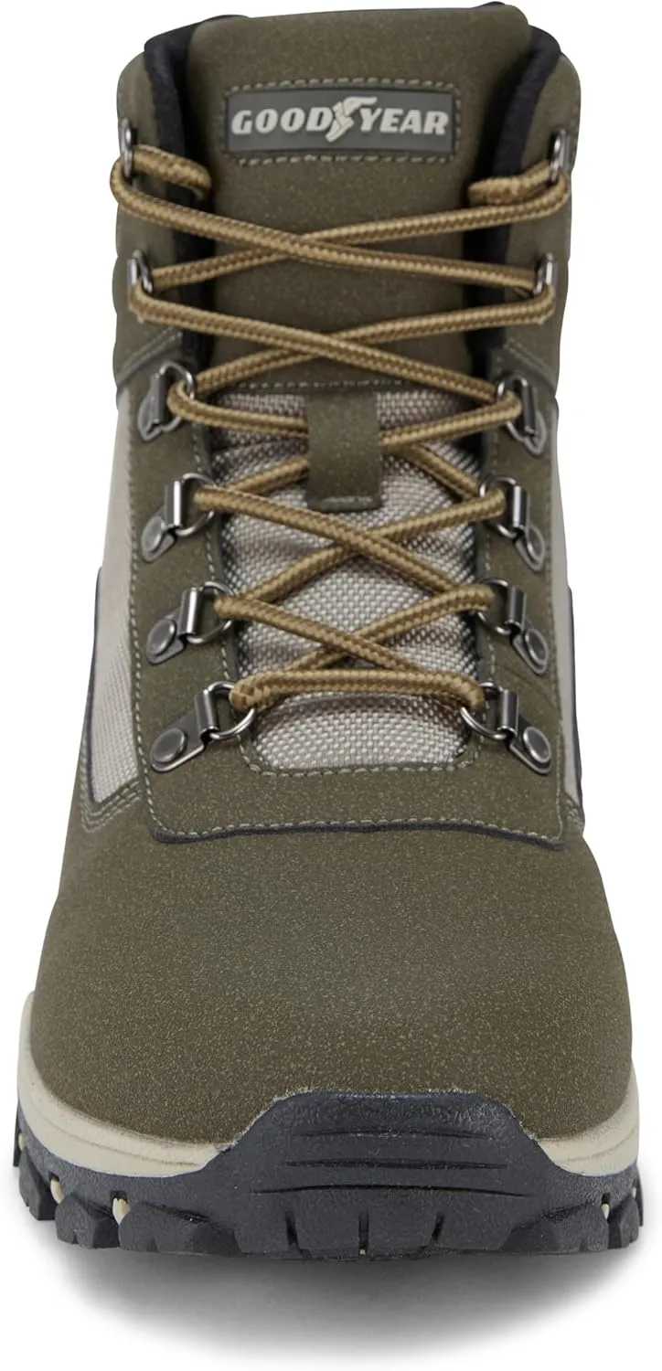 Goodyear Men's Montana Work Boot  Rugged & Durable Lace-Up Boots for Work & Hiking