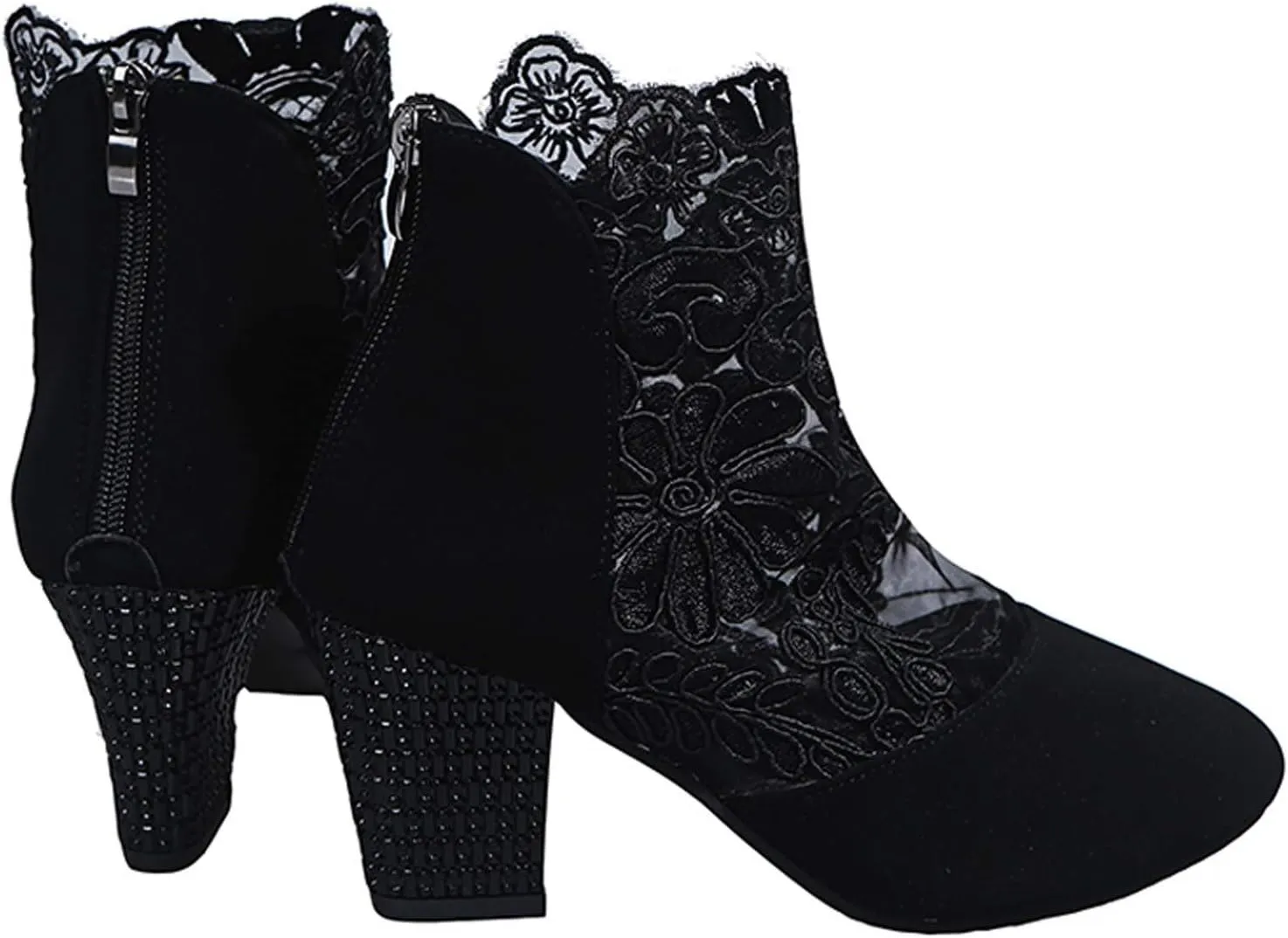 Heel Casual Zipper High Sandals Ethnic Net Flowers Women's Breathable Yarn sandals Women's Wedge Shoes