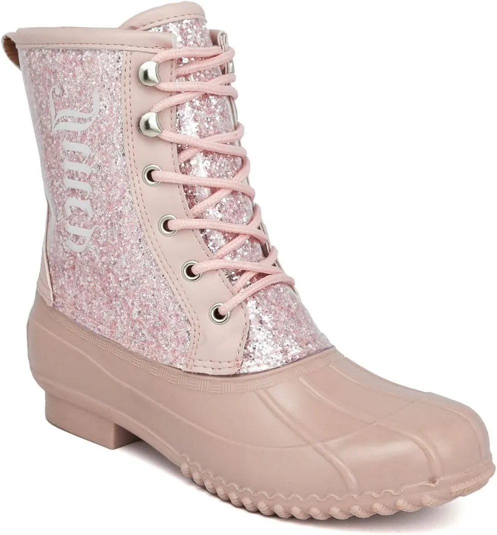 Juicy Couture Women's Waterproof Insulated Duck Boots – Winter Snow Boots with Durable Shell - Talos