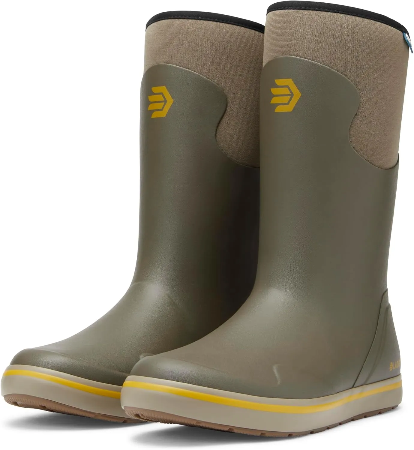 LaCrosse Alpha Deck Boot 12" - Men's Green Rain Boots, Waterproof, Durable, Comfortable Fit
