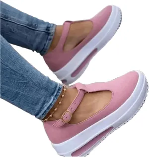 Ladmiple Shoes For Women Sneakers Trendy Canvas Shoes Fashion Slip on Walking Shoes Dressy Casual Summer Flats Loafers