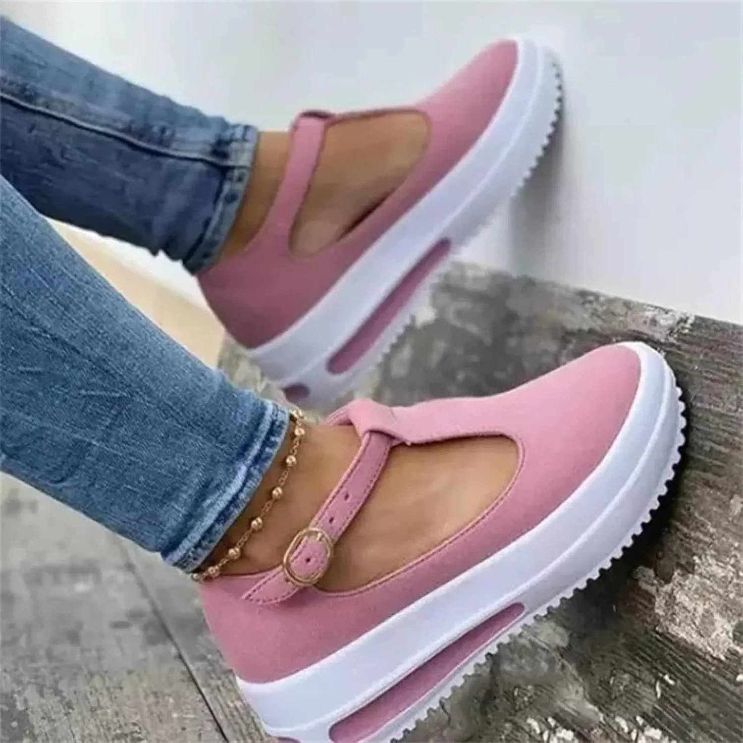 Ladmiple Shoes For Women Sneakers Trendy Canvas Shoes Fashion Slip on Walking Shoes Dressy Casual Summer Flats Loafers