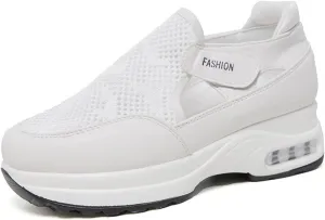 Ladmiple Shoes For Women Sneakers Trendy Slip On Canvas Shoes Comfort Walking Shoes Casual Summer Fashion Flats Loafers