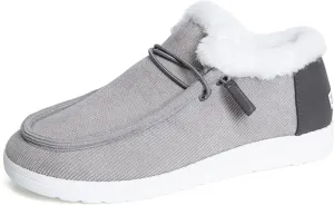 Ladmiple Winter Boots For Women 2024 Snow Boots Slip on Insulated Fur Lined Lightweight Cold Weather Warm Ankle Booties