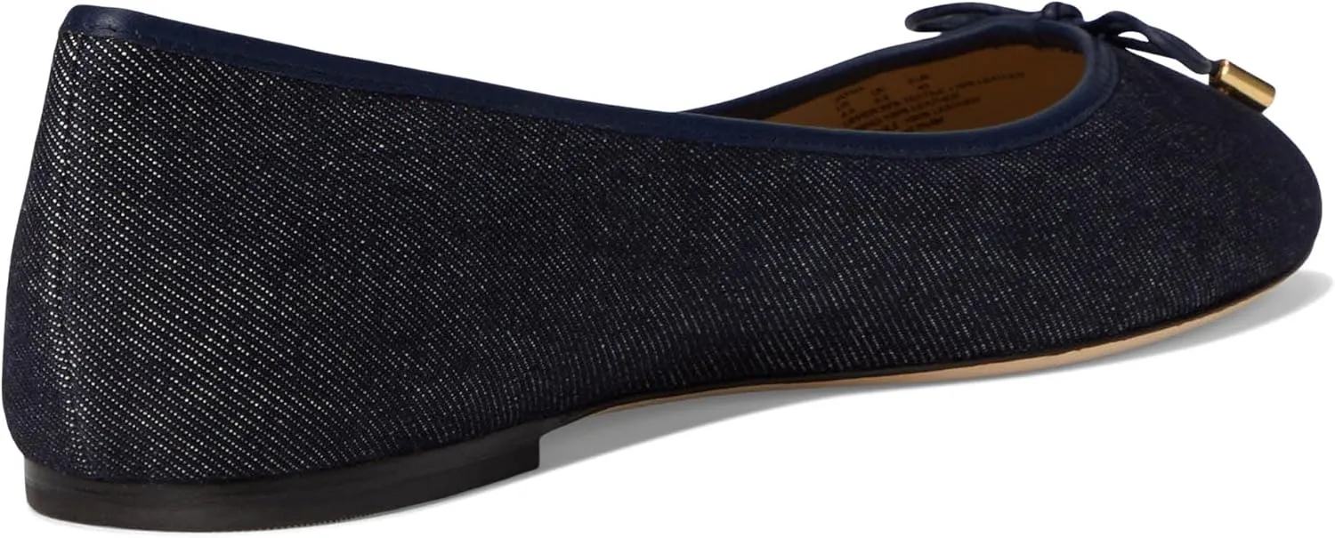 Lauren Ralph Lauren Women's Jayna Denim Flats Ballet