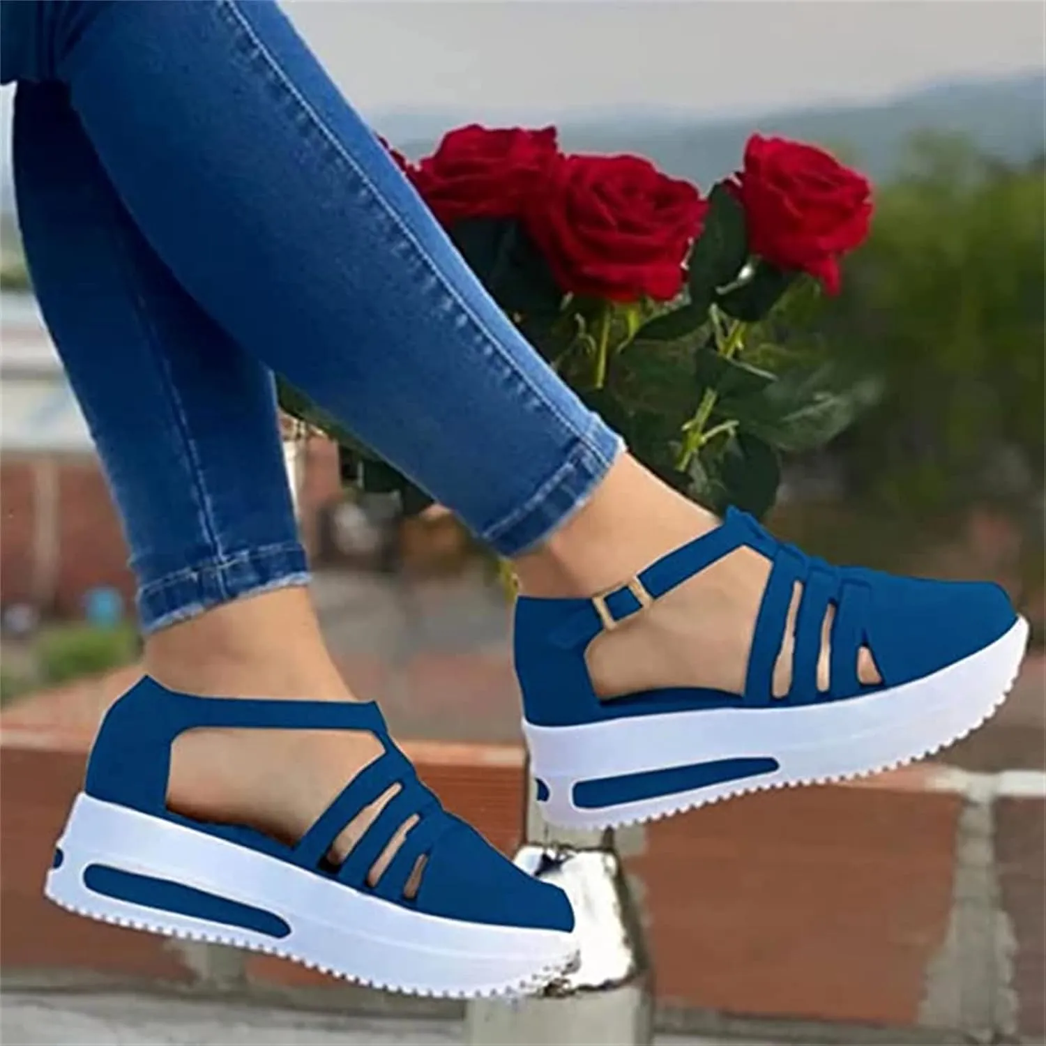 Lausiuoe Womens Shoes Casual Dressy Canvas Shoes Low Top Fashion Comfortable Classic Slip On Sneakers Walking Flat Loafers
