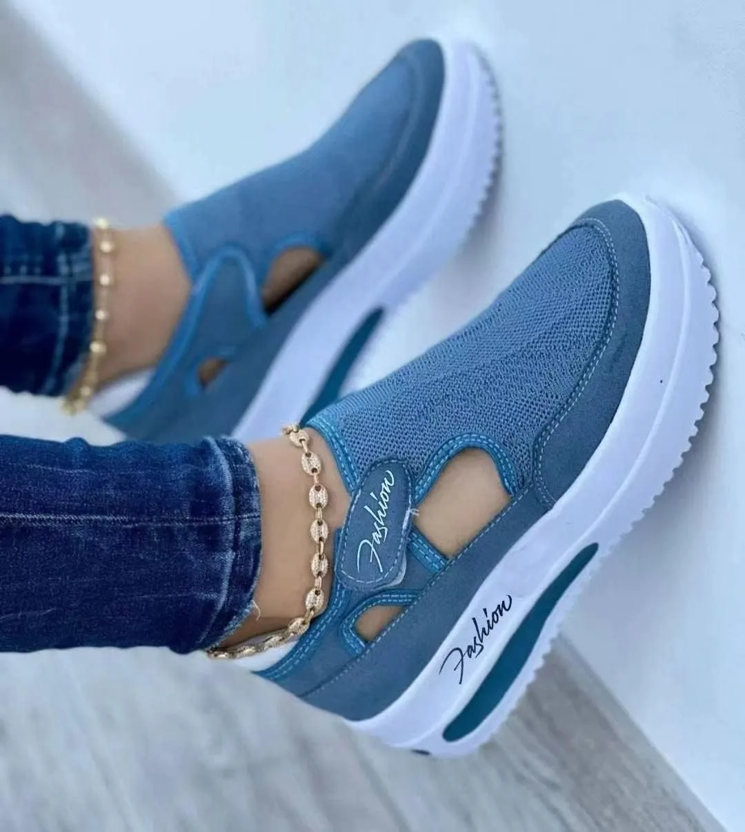 Lausiuoe Womens Shoes Casual Dressy Slip On Loafers Fashion Canvas Shoes Casual Classic Comfortable Flat Walking Sneakers