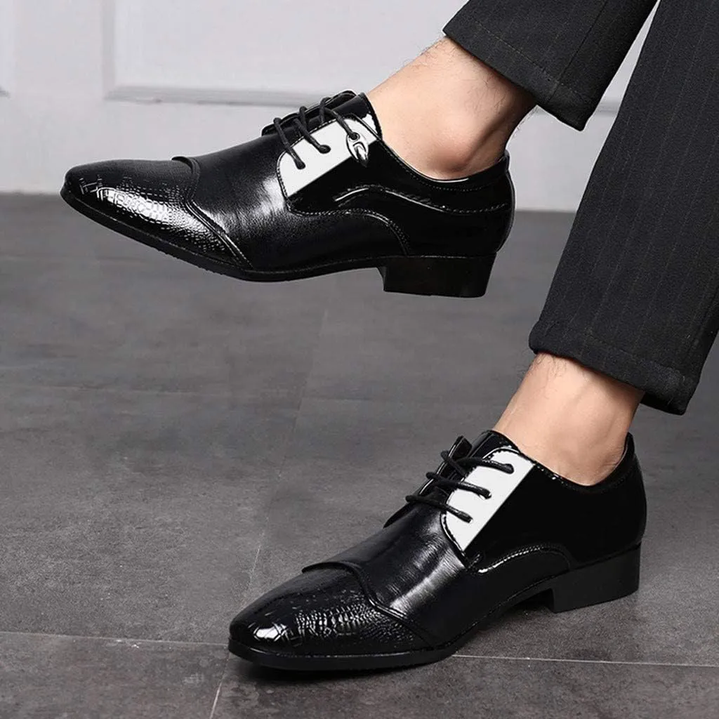 Leather Shoes for Men Slip-on Premium Leather Men Office Classic Working Driving Formal Leather Business Casual Shoes
