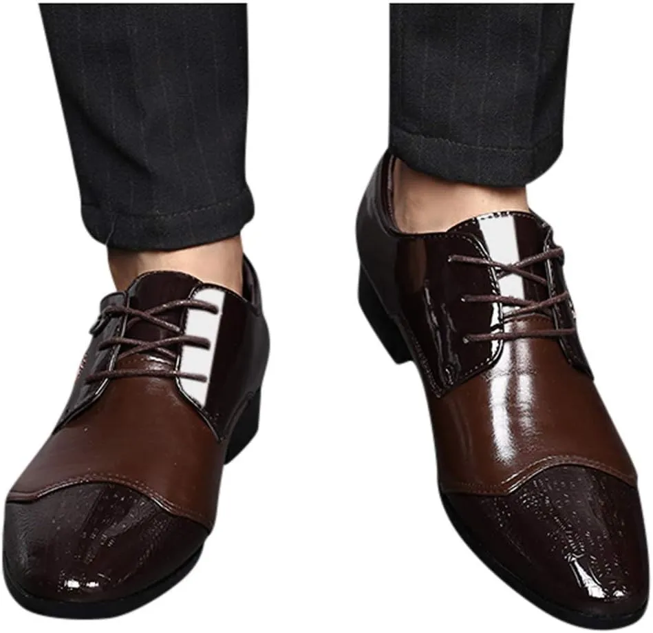 Leather Shoes for Men Slip-on Premium Leather Men Office Classic Working Driving Formal Leather Business Casual Shoes