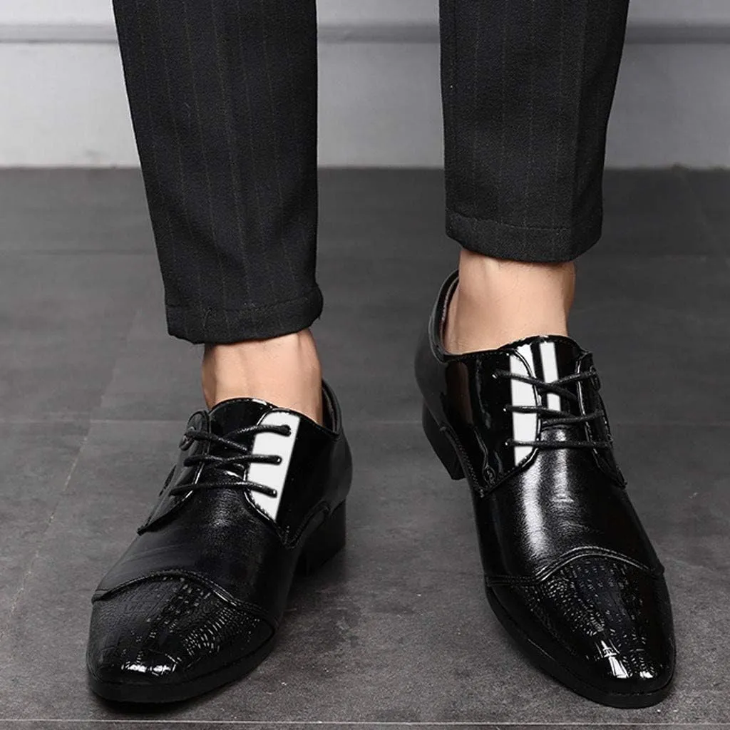 Leather Shoes for Men Slip-on Premium Leather Men Office Classic Working Driving Formal Leather Business Casual Shoes
