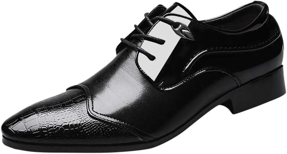Leather Shoes for Men Slip-on Premium Leather Men Office Classic Working Driving Formal Leather Business Casual Shoes