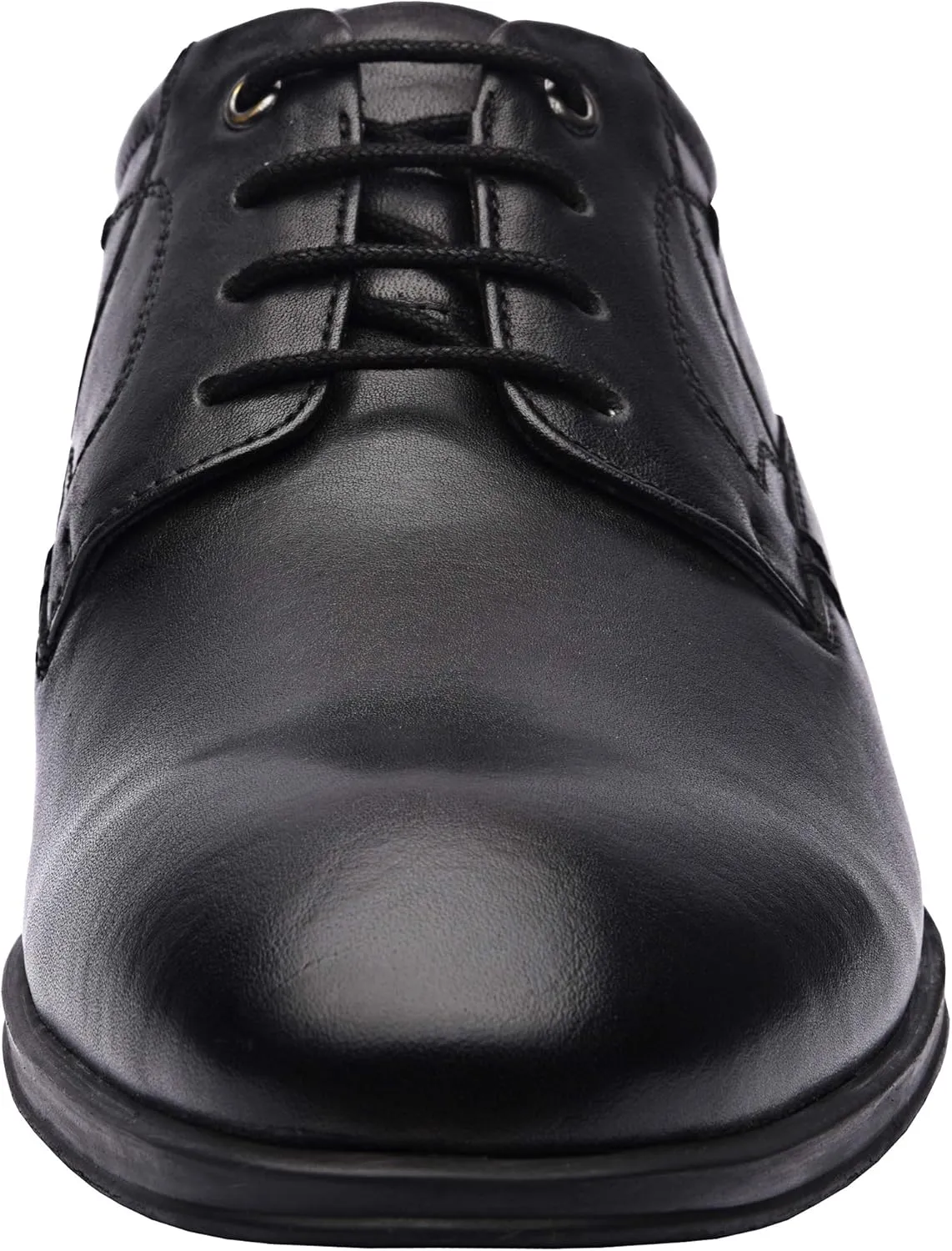 Leonard | Genuine Leather Dress Shoes | Formal Men’s Luxury Lace up Oxford | Cushions Comfort | Handcrafted Formal Shoes | Rubber Sole