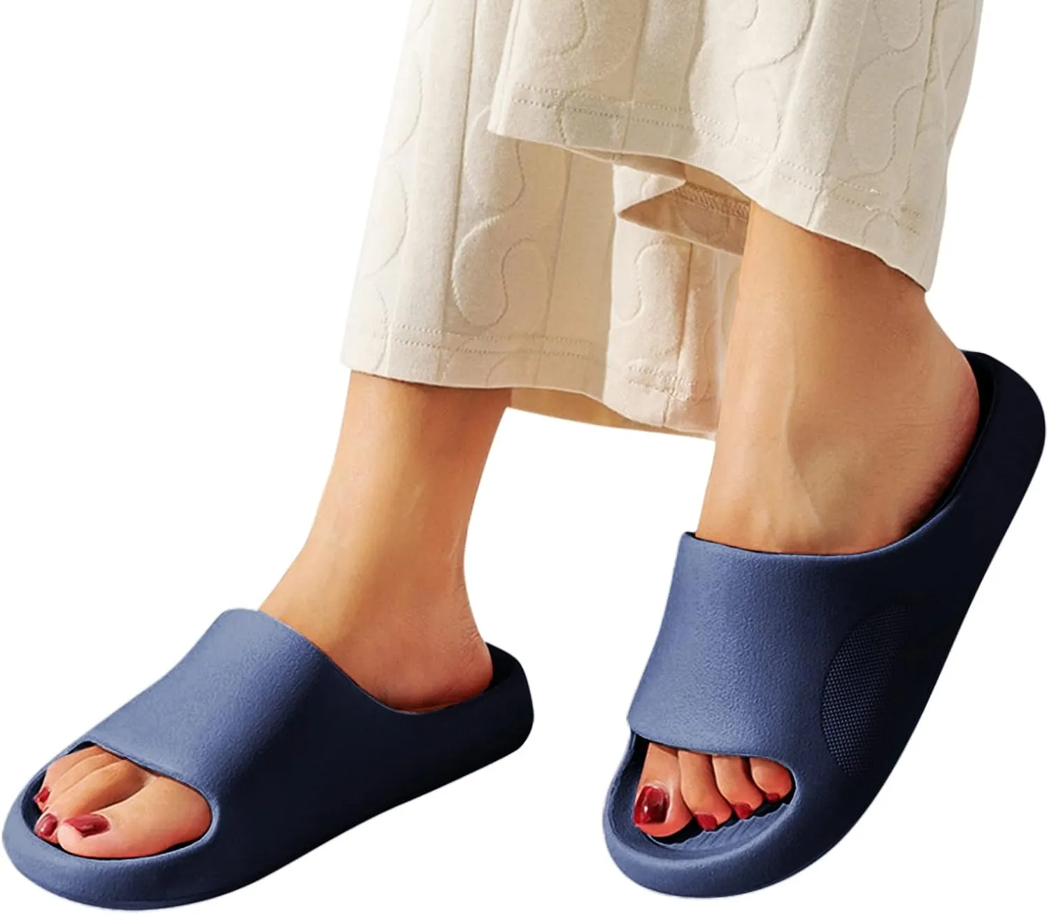 Lightweight Pillow Slippers for Women Ultimate Comfort Lightweight Shower Slipper Pillow Slippers Womens Slides