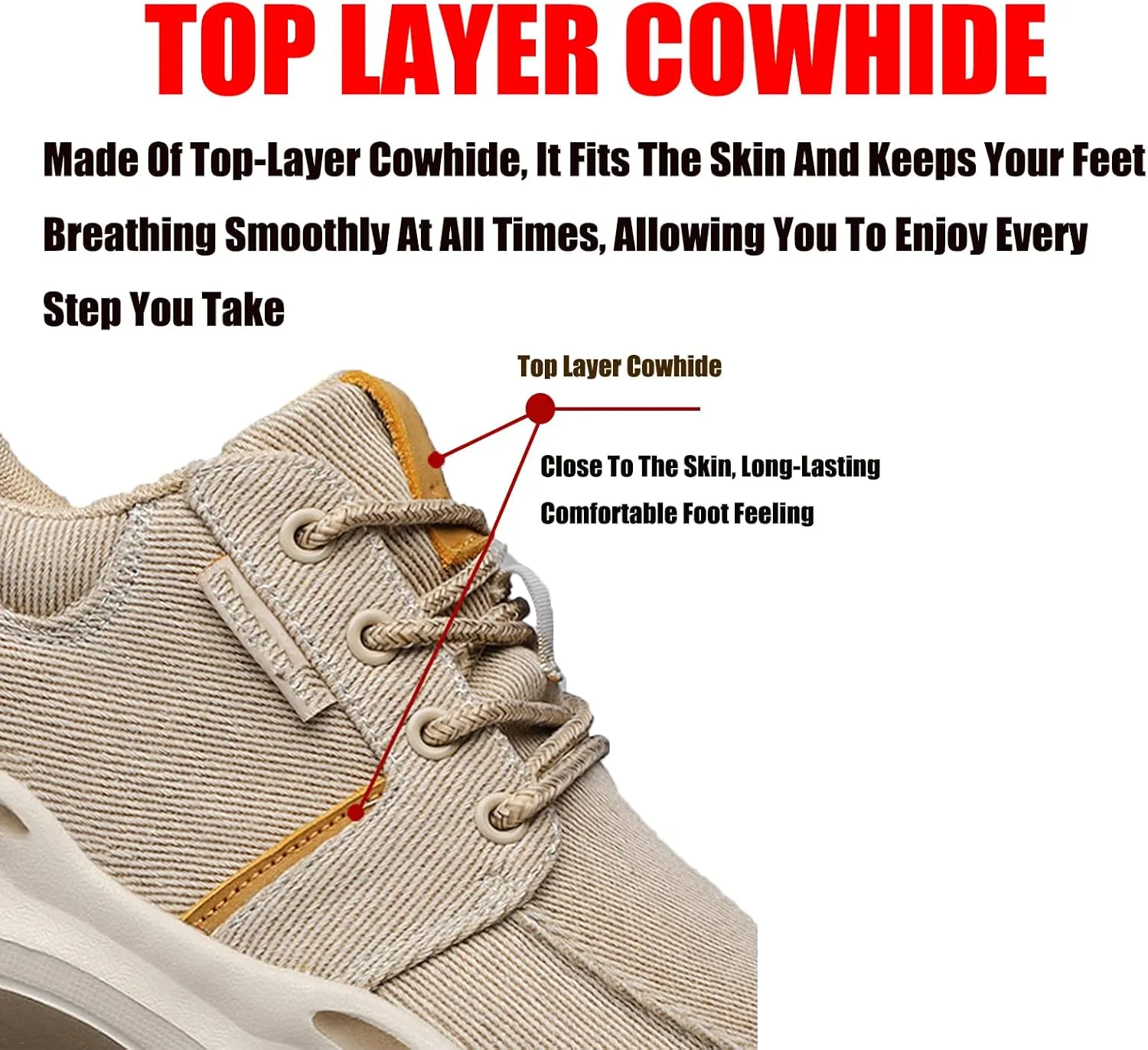 Men's Breathable Canvas Sport Shoe,Casual Men Loafers Comfortable Light Outdoor Sneakers Platform Non Slip Vulcanized Shoes