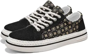 Mens Canvas Shoes Low Top Sneaker Lace-up Classic Casual ShoesShoes-Sneakers Comfort Driving Shoes Spring Breathable