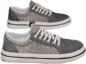 Mens Canvas Shoes Low Top Sneaker Lace-up Classic Casual ShoesShoes-Sneakers Comfort Driving Shoes Spring Breathable