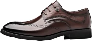 Mens Classic Formal Oxford Shoes Patent Leather Tuxedo Wedding Business Dress Shoes Low Top Comfortable Non Slip Classic Party Formal
