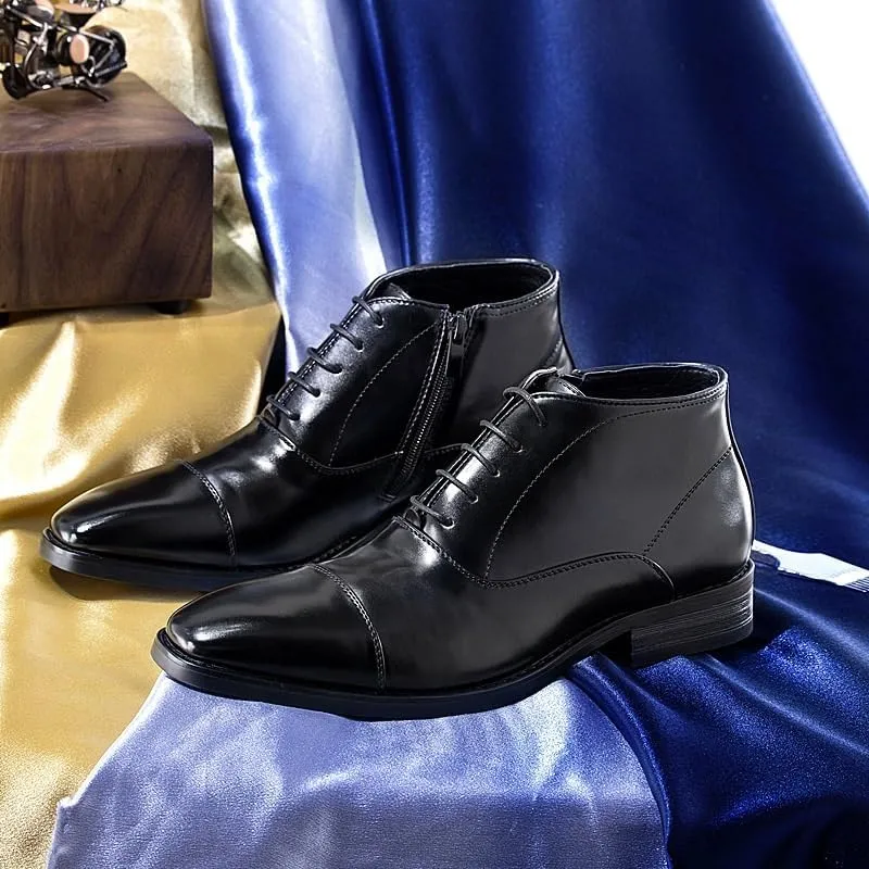 Men's Dress Oxford Formal Shoes Leather Business Shoes