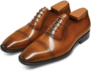 Men’s Dress Oxford Formal Shoes LeatherBusiness Shoes for Men