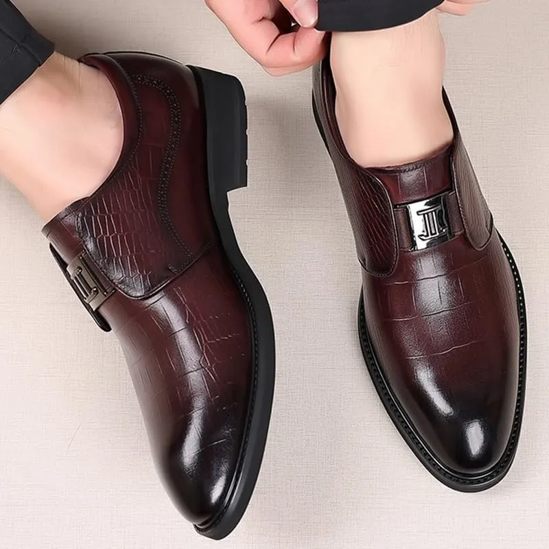 Mens Leather Shoes Wedding Breathable Outdoor Office Working Premium Leather Derby