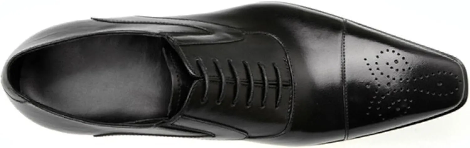 Men's Oxford Formal Comfortable Dress Shoes Leather,Men Formal Shoes,Genuine Leather Dress Shoes for Men