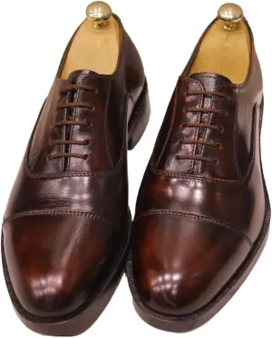 Men's Oxford Leather Shoes, Elegant Dress Footwear, Perfect for Business or Formal Events, Leather Boot