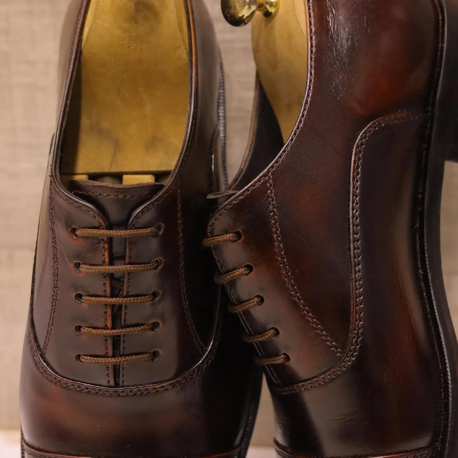 Men's Oxford Leather Shoes, Elegant Dress Footwear, Perfect for Business or Formal Events, Leather Boot